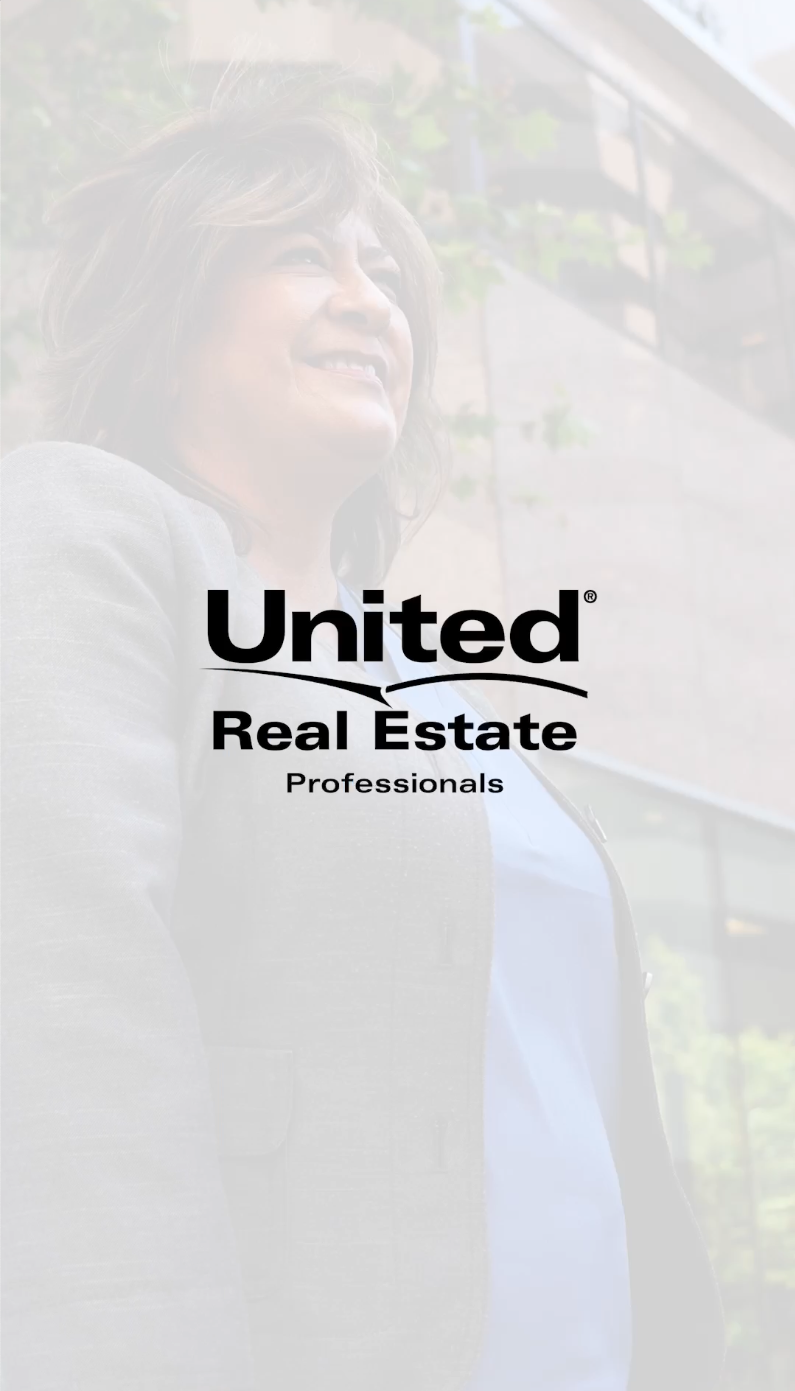 United Real Estate Professionals creative displayed in a phone frame